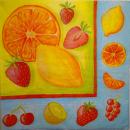 076 Lemons,  Oranges - 3 ply